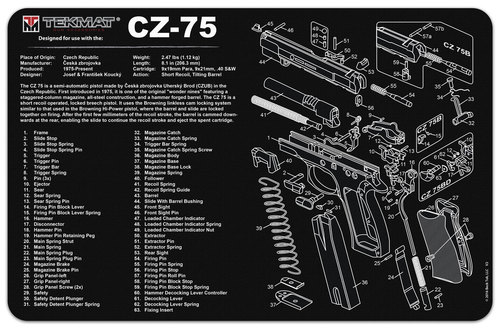 CZ75 Handgun TekMat *DNR*