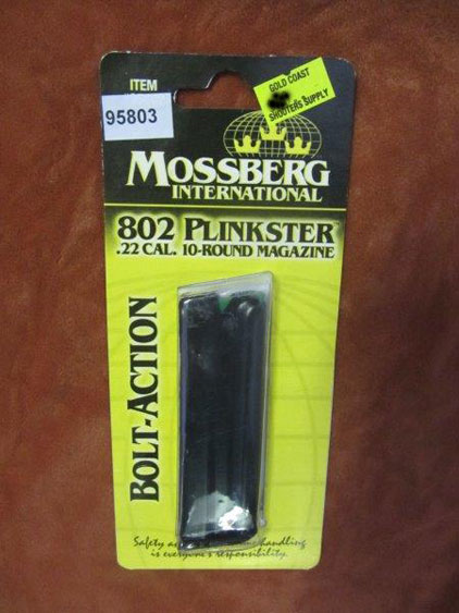 Mossberg 22 LR 10 round magazine Suits 802 Plinkster